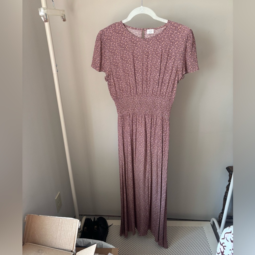 Aritzia Wilfred Floral Maxi Dress